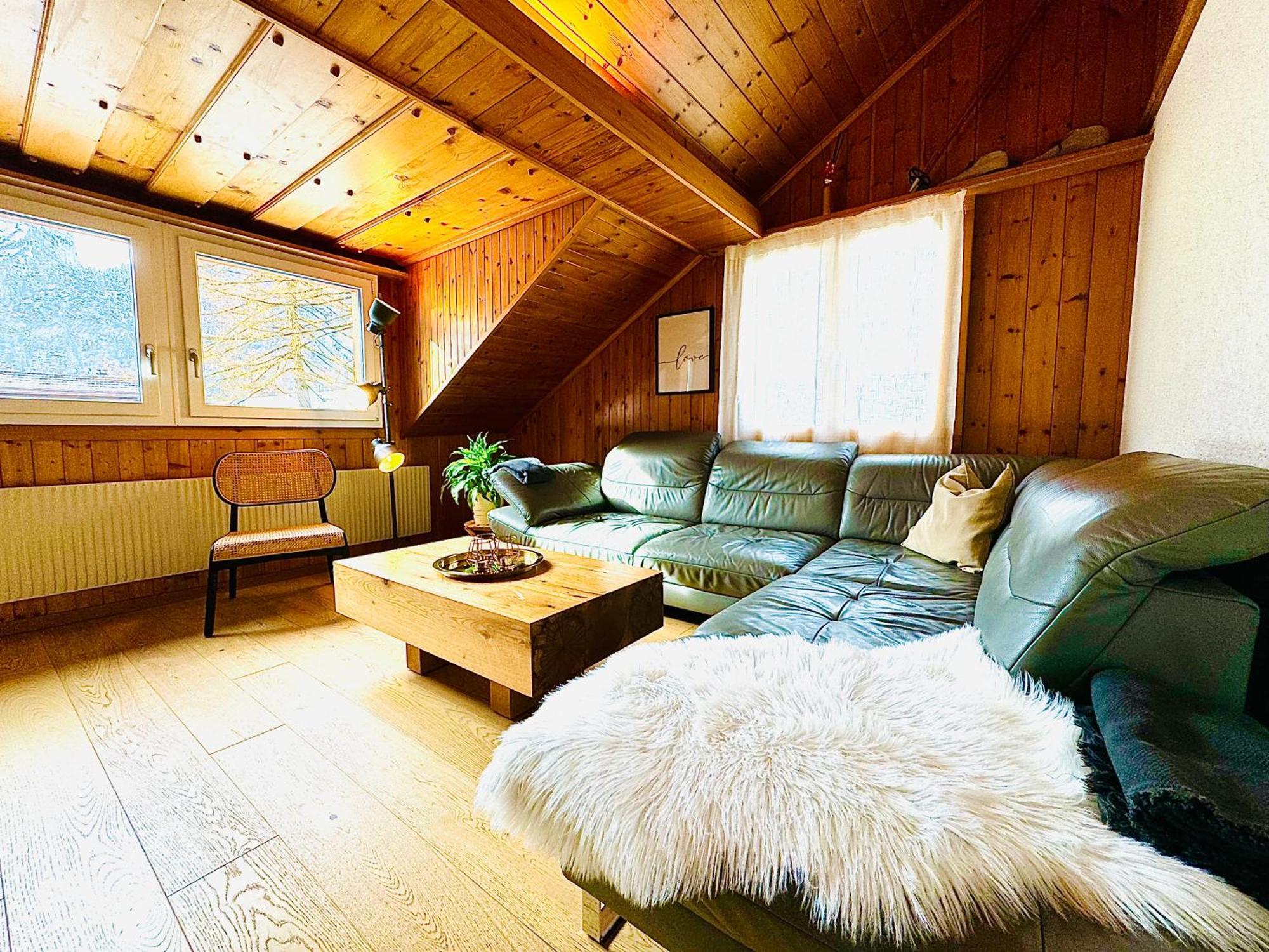Cozy Apartment In Vintage House In Кандерстег Екстериор снимка