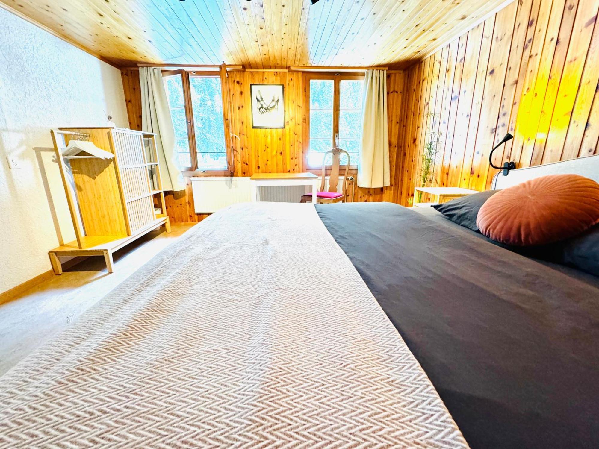 Cozy Apartment In Vintage House In Кандерстег Екстериор снимка