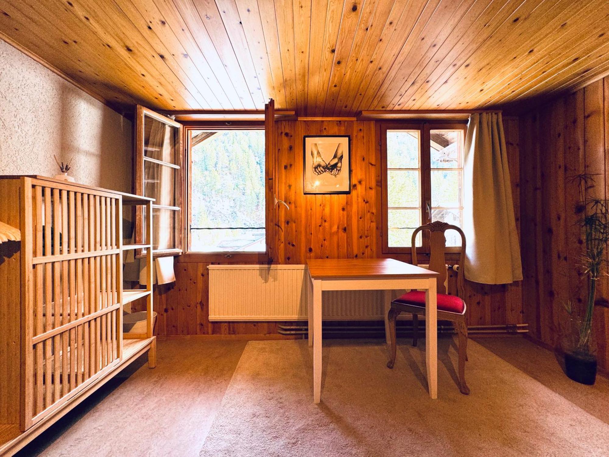 Cozy Apartment In Vintage House In Кандерстег Екстериор снимка